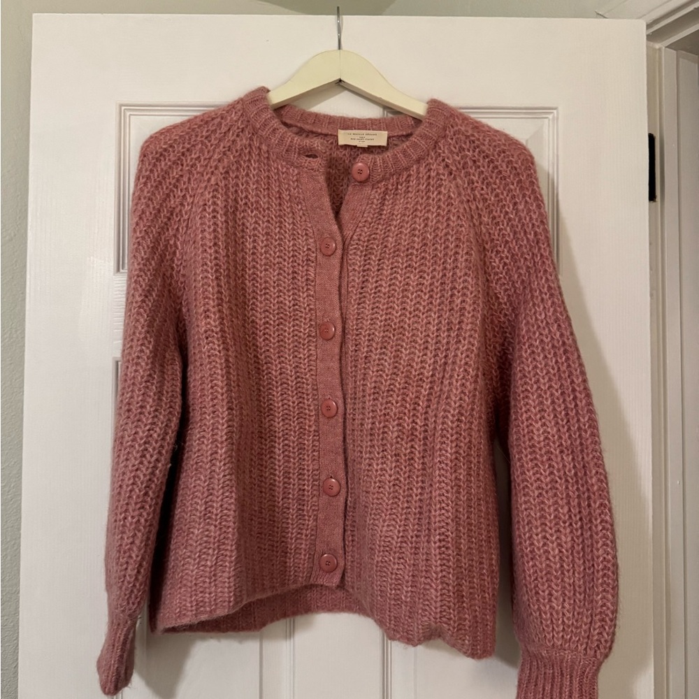Pink Knit Women's Sweater